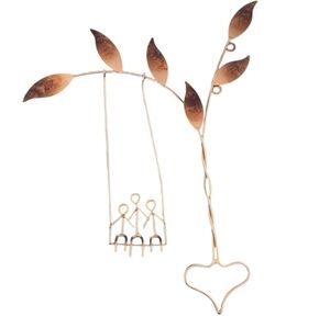 2/$15 BNWT Mother's Day Gift Love Family Metal Swing Craft Wall Art/Decor/Office